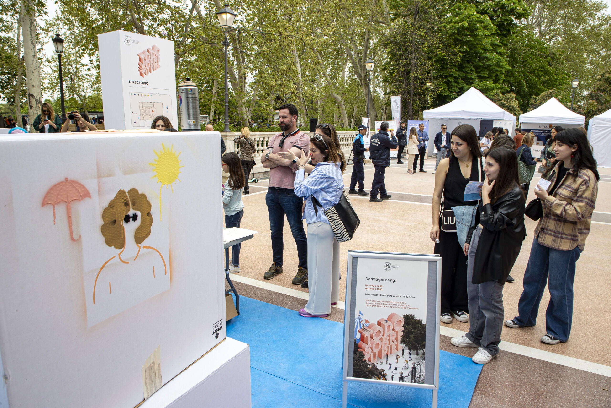 Spot the Dot en el Parque del Retiro de Madrid 2