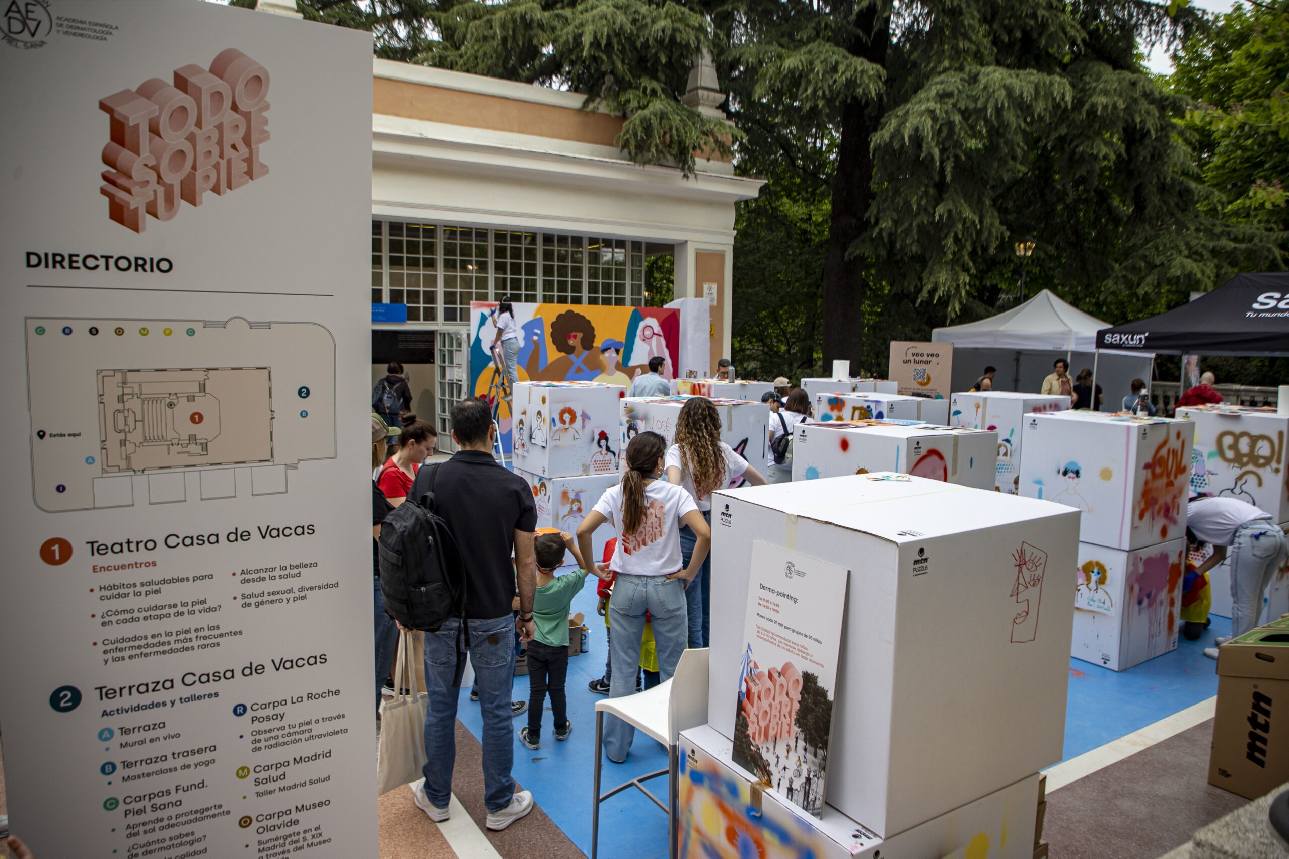 Spot the Dot en el Parque del Retiro de Madrid 10